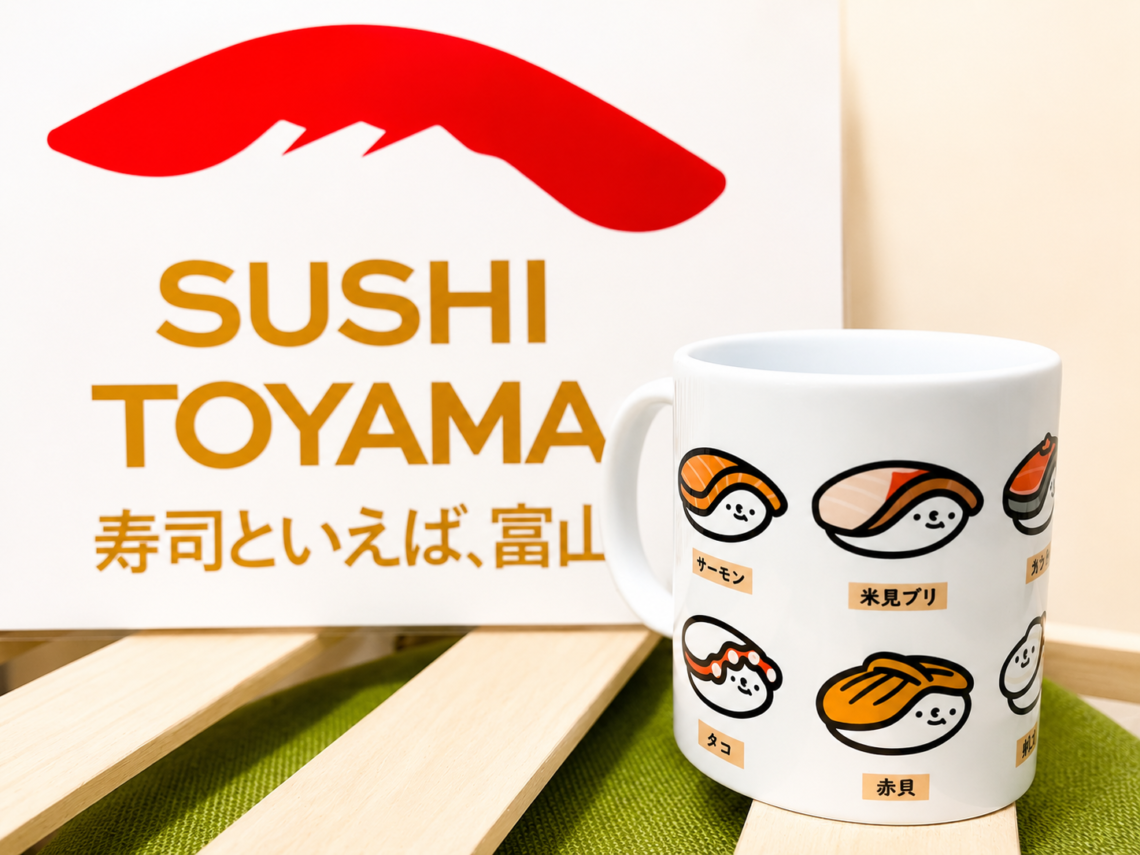 おすしマグカップ